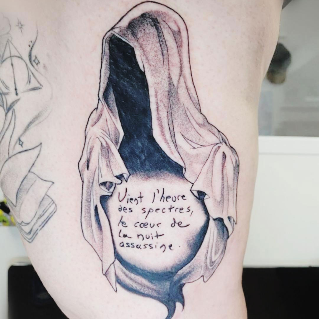 Tatouage d'Aur&eacute;lie tir&eacute; de <em>Vindicta</em> (mon &eacute;criture)